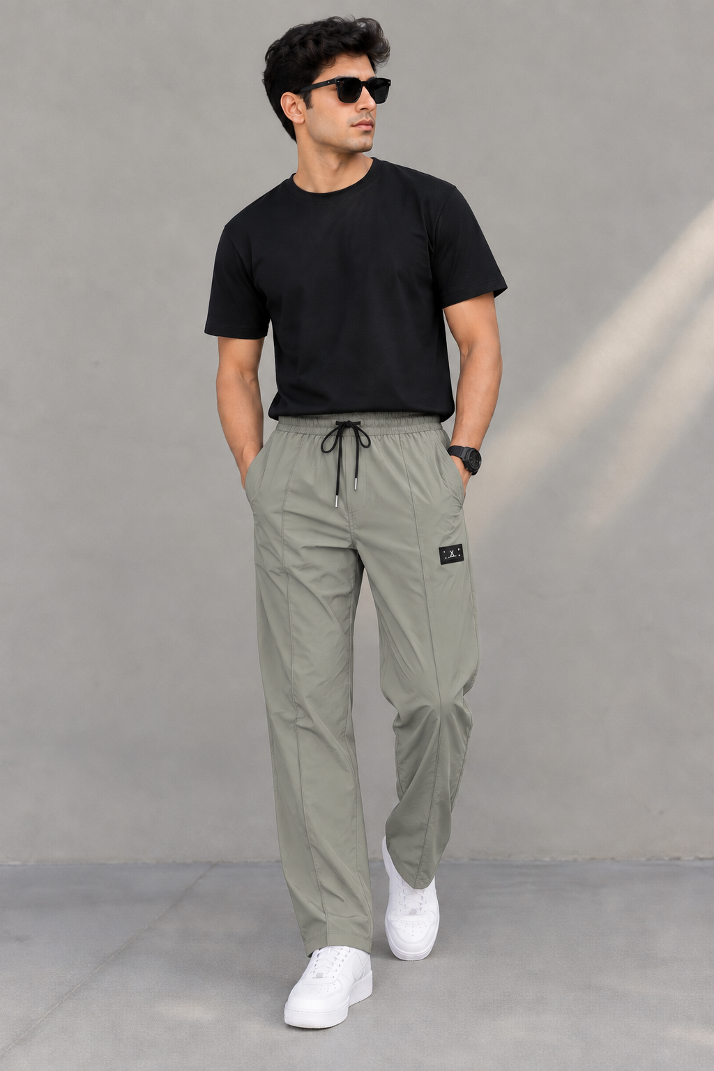 Premium Men’s Casual Trousers – Front Stitch Design